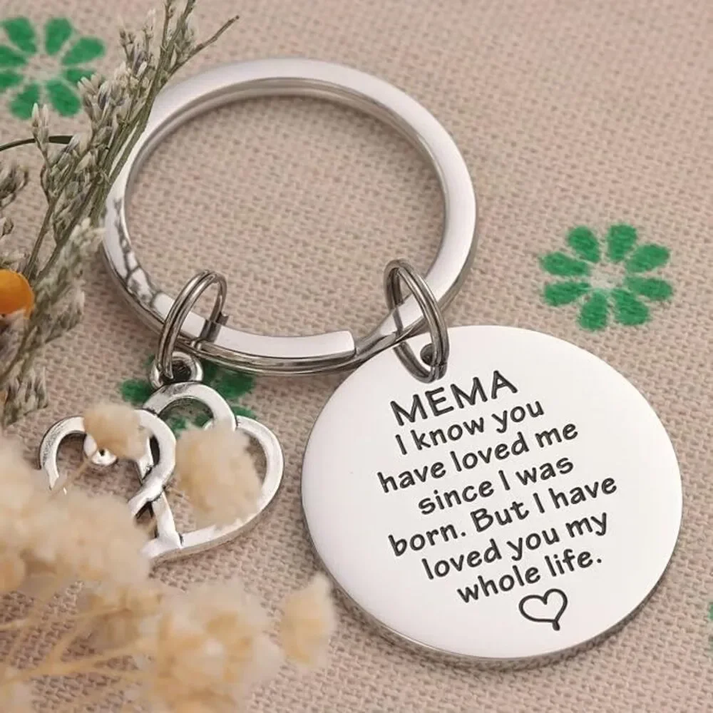 MEMA Grandma Keychain Gift, 